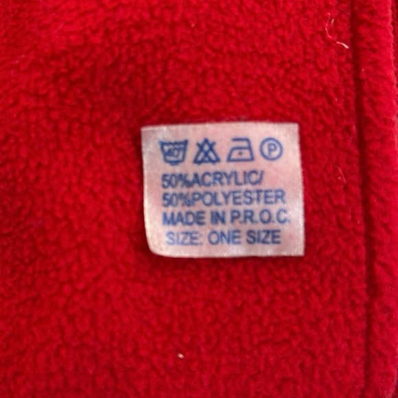 Vintage Scarf Red Liverpool English England Soccer Football Crest Patch - Picture 6 of 8